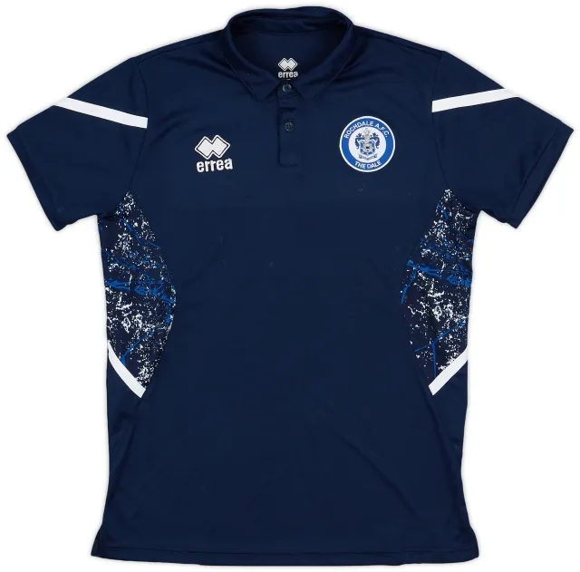 2018-19 Rochdale Errea Polo Shirt - 7/10 - (S)