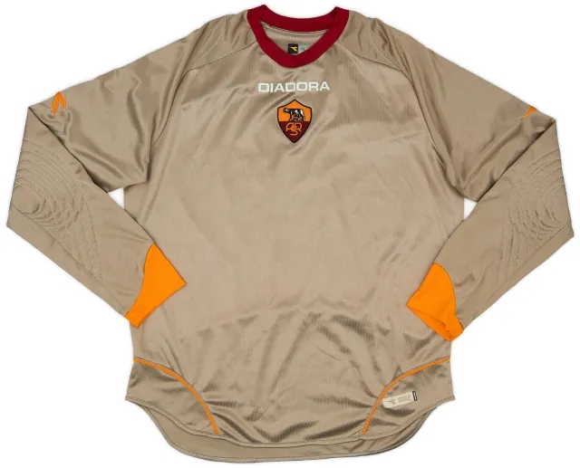 Diadora 2006-07 Roma GK Shirt - 7/10 - (XL)