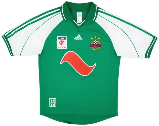 adidas 1999-00 Rapid Vienna Home Shirt - 6/10 - (S)