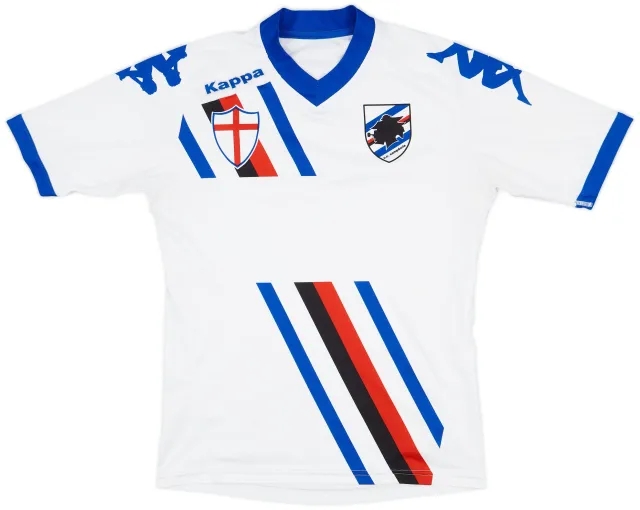 Kappa 2010-11 Sampdoria Away Shirt - 8/10 - (YXXL)