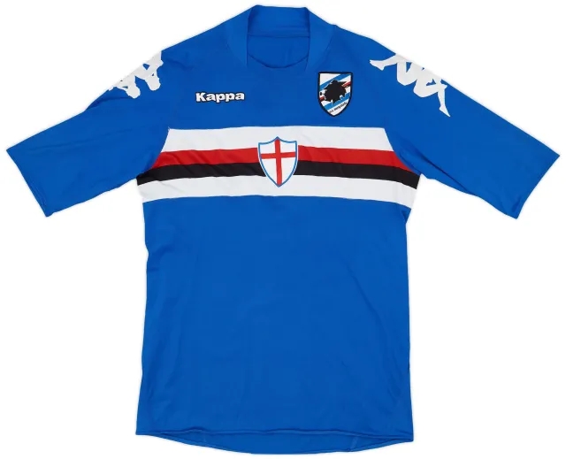 Kappa 2007-09 Sampdoria Home Shirt - 6/10 - (XL)