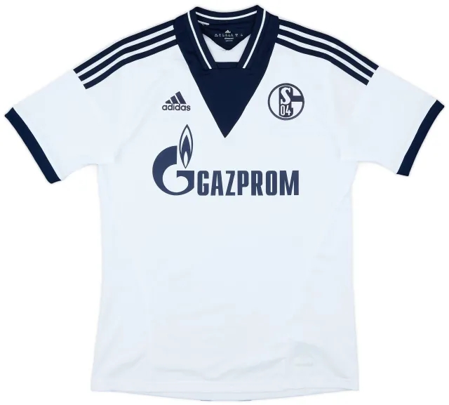 adidas 2013-15 Schalke Away Shirt - 8/10 - (XL.Boys)