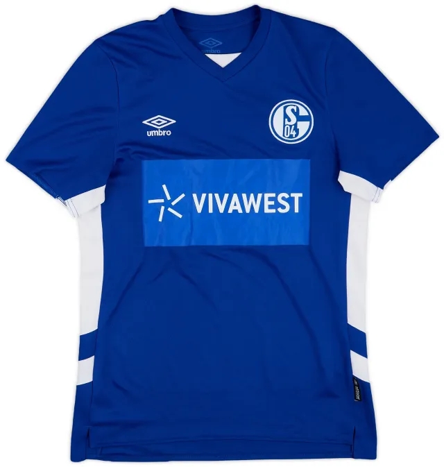 Umbro 2021-22 Schalke Home Shirt - 9/10 - (M)