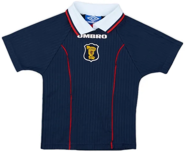 Umbro 1996-98 Scotland Home Shirt - 8/10 - (4-5 Years)
