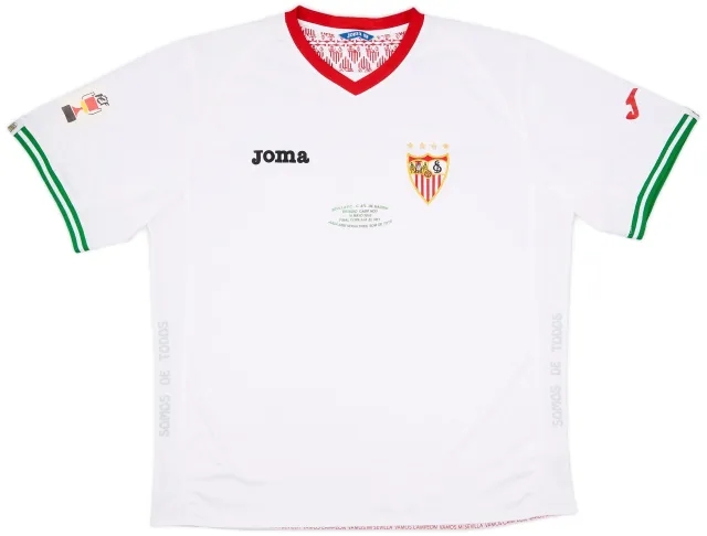 2009-10 Sevilla Copa Del Rey Home Shirt - 7/10 - (XXL)