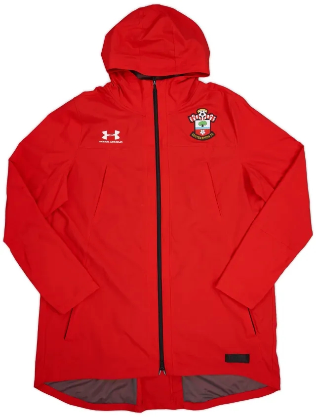 2019-20 Southampton Under Armour Hooded Rain Jacket - 8/10 - (XL)