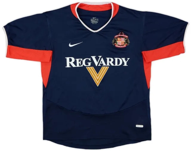 Nike 2003-04 Sunderland Away Shirt - 7/10 - (S.Boys)