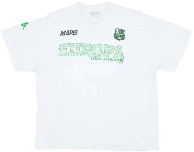 2016-17 Sassuolo Kappa Graphic T-shirt - 6/10 - (XL)