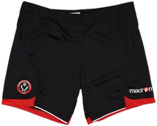 Macron 2009-10 Sheffield United Home Shorts - 6/10 - (XL)
