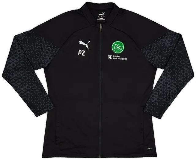2022-23 St Gallen Staff Issue Puma Track Jacket PZ - 8/10 - (L)