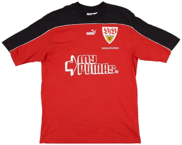 2002-03 Stuttgart Puma Cotton Shirt - 8/10 - (S)