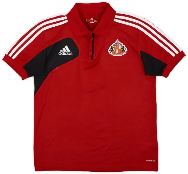 2012-13 Sunderland adidas Polo Shirt - 7/10 - (S/M)