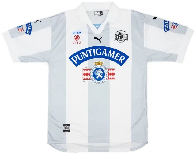 Puma 2000-01 Sturm Graz Home Shirt - 8/10 - (XL)