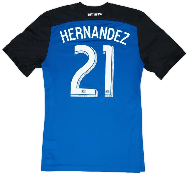 adidas San Jose Earthquakes Mens SS Player Issue Home Shirt 2014