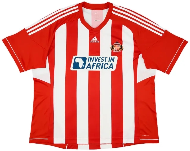 adidas 2012-13 Sunderland Home Shirt - 9/10 - (XXL)