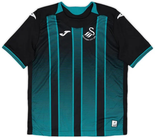 Joma 2019-20 Swansea Away Shirt - 8/10 - (M.Boys)