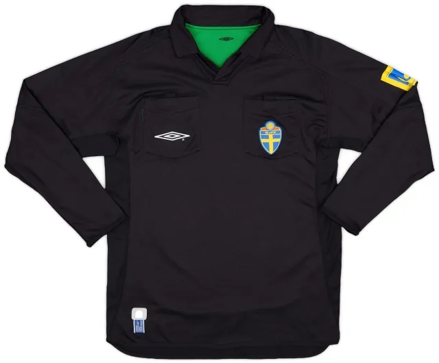 2000s Sweden Umbro Referee L/S Shirt - 9/10 - (L)
