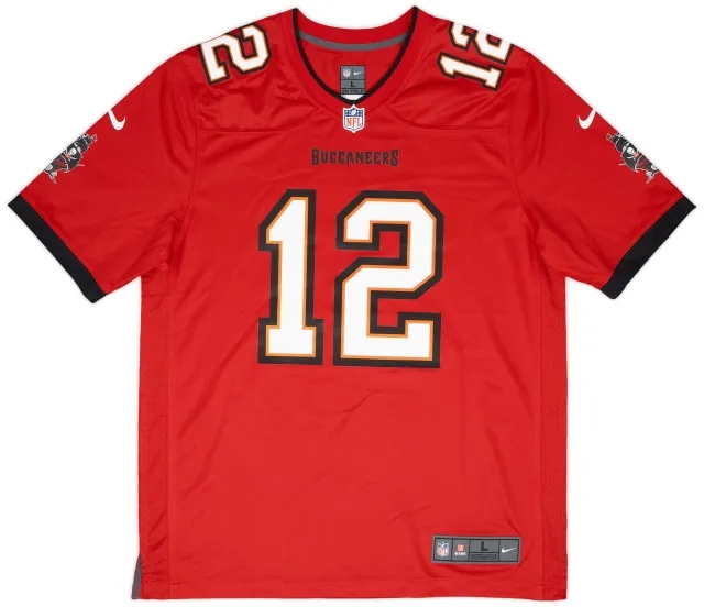 2020-22 Tampa Bay Buccaneers Brady #12 Nike Game Home Jersey (L)