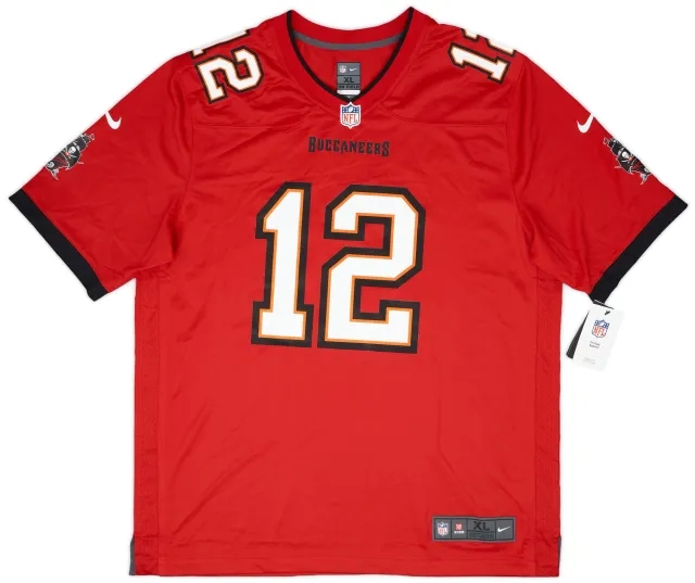 2020-22 Tampa Bay Buccaneers Brady #12 Nike Game Home Jersey (XL)