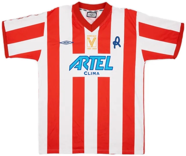 Umbro 2001-02 Vicenza Home Shirt - 7/10 - (XL)