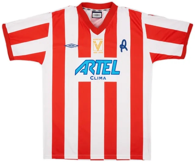 Umbro 2001-02 Vicenza Home Shirt - 8/10 - (XL)