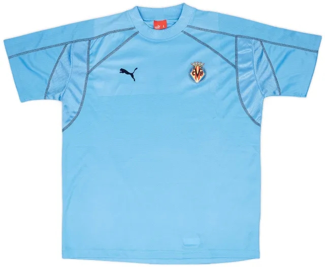 2005-06 Villarreal Puma Training Shirt - 8/10 - (L)