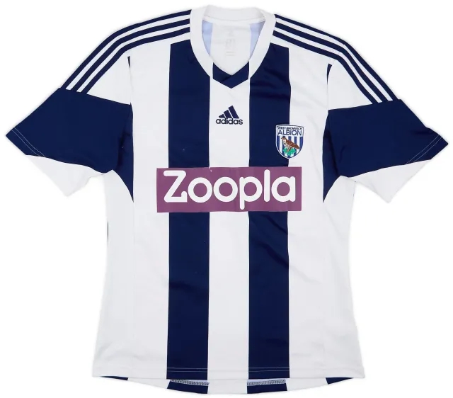 adidas 2013-14 West Brom Home Shirt - 6/10 - (M)