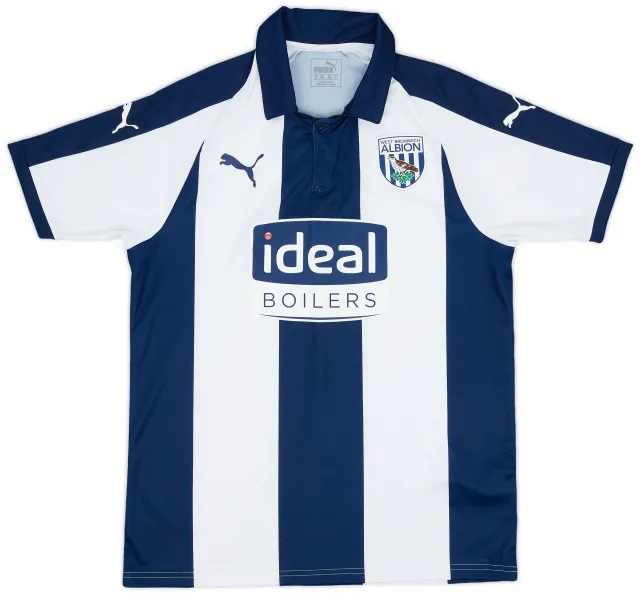 Puma 2018-19 West Brom Home Shirt - 9/10 - (M)