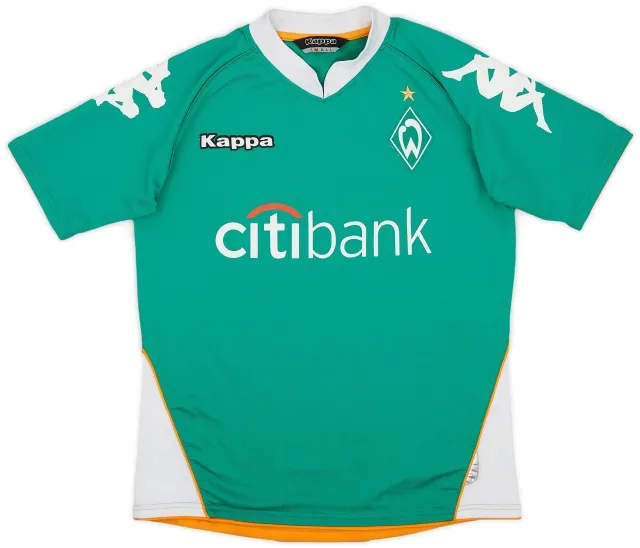 Kappa 2007-08 Werder Bremen Home Shirt - 7/10 - (S)