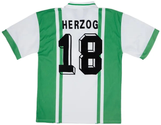 Puma 1996-97 Werder Bremen Home Shirt Herzog #18 - 6/10 - (S)
