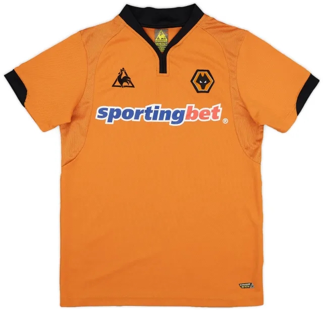 LeCoqSportif 2009-10 Wolves Home Shirt - 7/10 - (M)