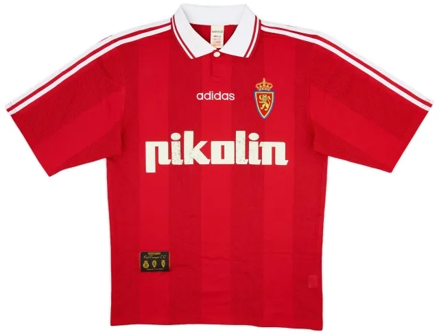adidas 1997-99 Real Zaragoza Third Shirt - 6/10 - (M)