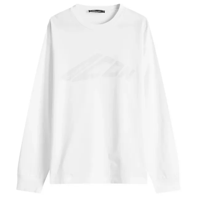 Dsquared2 Men's ICON Loose Fit Long Sleeve T-Shirt White
