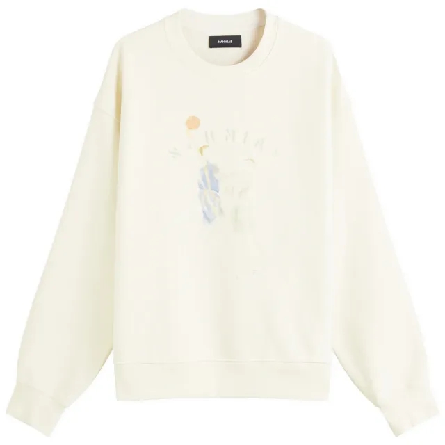 Nahmias Men's Dancing Crew Sweat Natural Stone