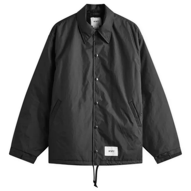 WTAPS Men's 07 Boa Lined Coach Jacket Black