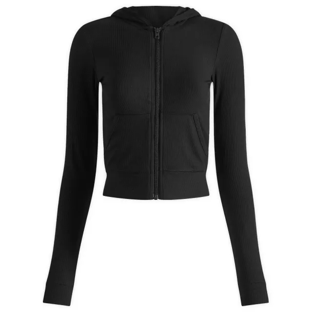 SKIMS Women's Soft Lounge Zip Up Hoodie Onyx