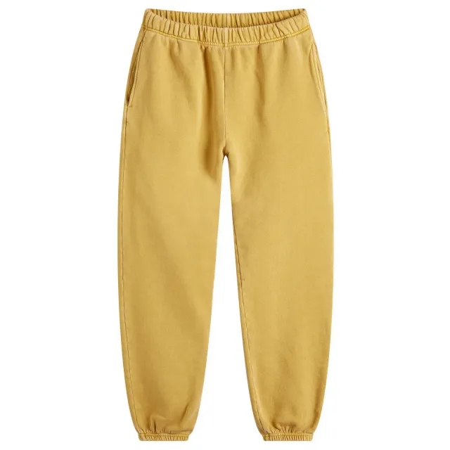 Les Tien Men's Heavyweight Classic Sweat Pants Washed Desert