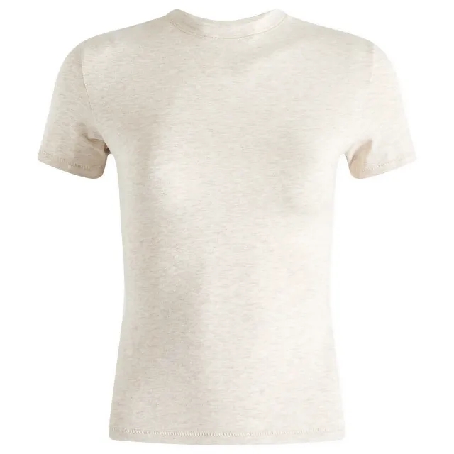 SKIMS Women's Cotton Jersey T-Shirt Oatmeal Heather