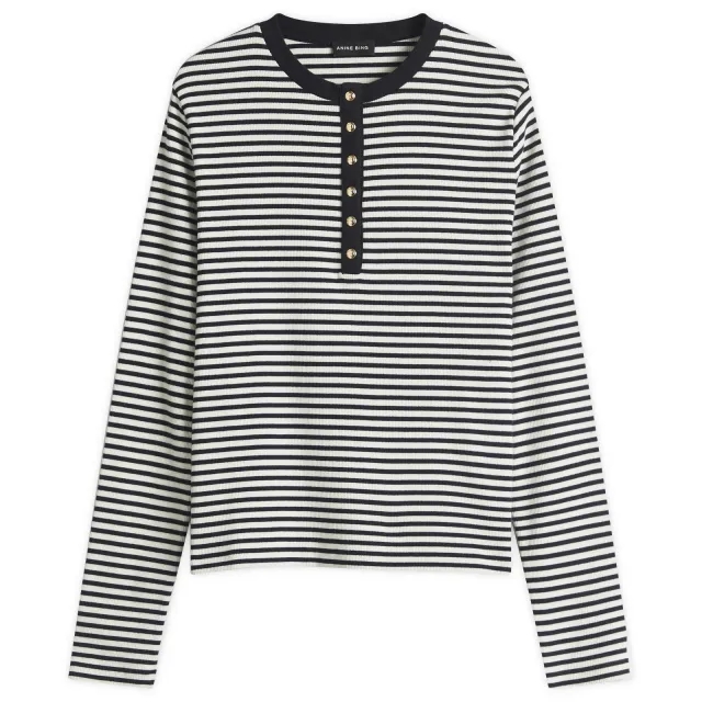 Anine Bing Women's Alessia Long Sleeve T-Shirt Multi