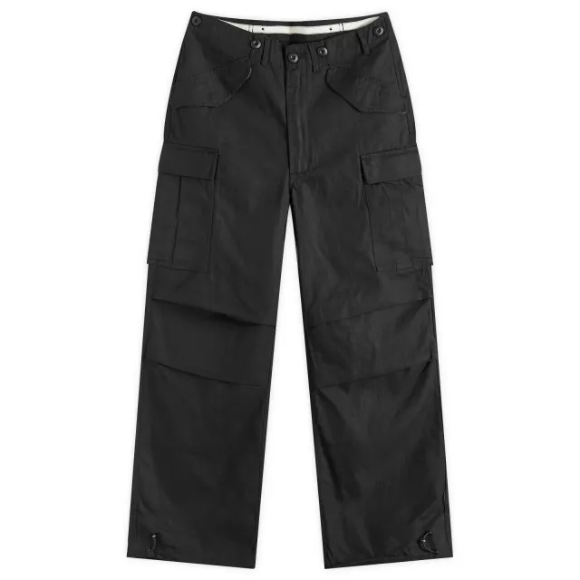 Maharishi Men's Hemp M65 Loose Snopants Black