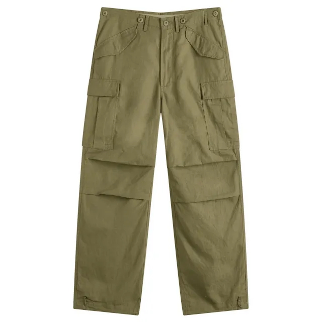 Maharishi Men's Hemp M65 Loose Snopants Olive