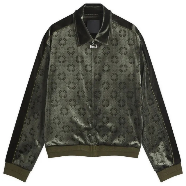 Givenchy Men's Velvet Blouson Green