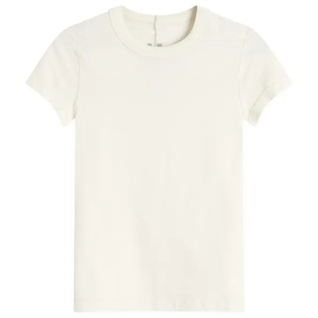 Rick Owens Women's Cropped Level T-Shirt Natural