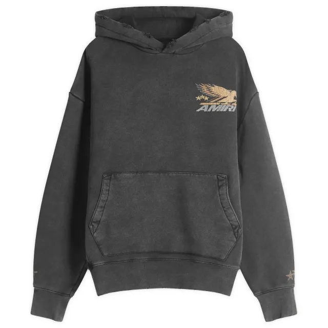 AMIRI Men's Vintage Pegasus Hoodie Black
