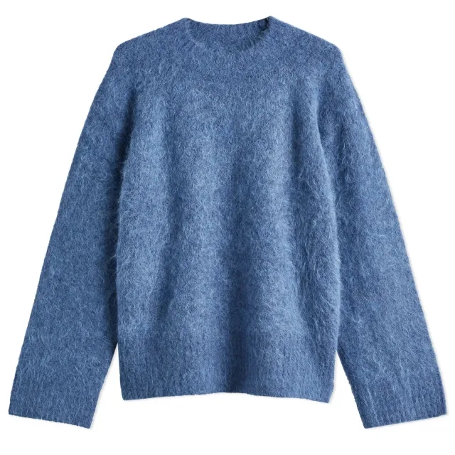 Holzweiler Women's Fure Fluffy Sweater Blue