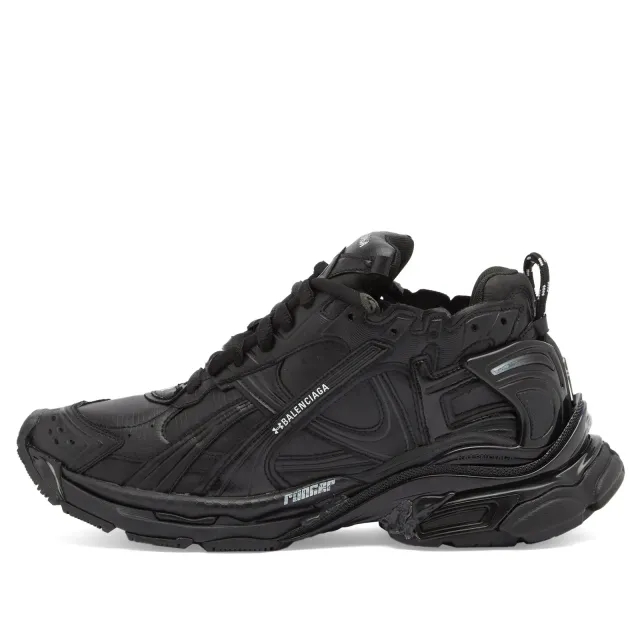 Balenciaga Men's Runner Ripstop Black