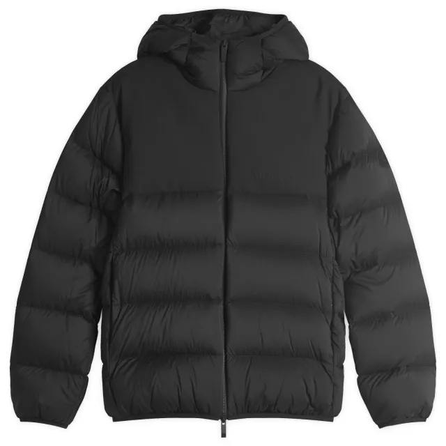 Moncler Men's Recycled Longue Saison Opaque Veumont Jacket Black