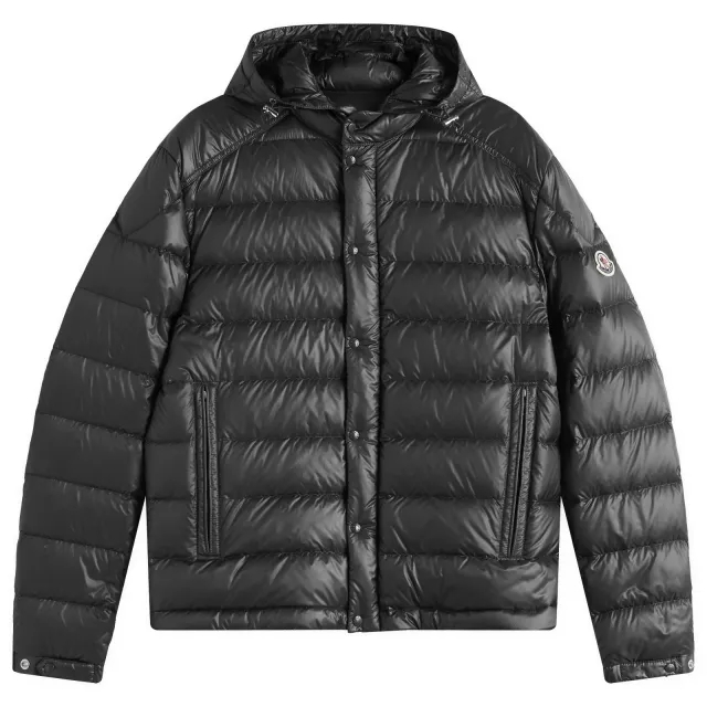 Moncler Men's Nylon Extra Legere Gliere Jacket Grey