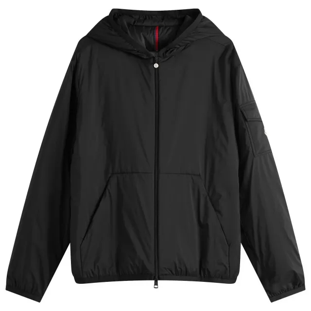 Moncler Men's Recycled Longue Saison Opaque Monteynard Jacket Black