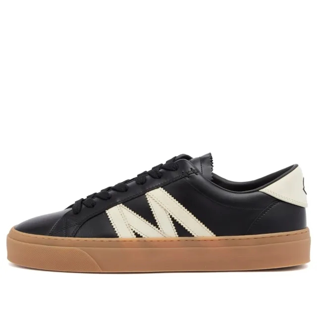 Moncler Men's Monaco2 Low Top Sneakers Black